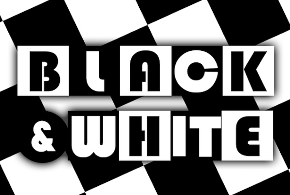 Black and White