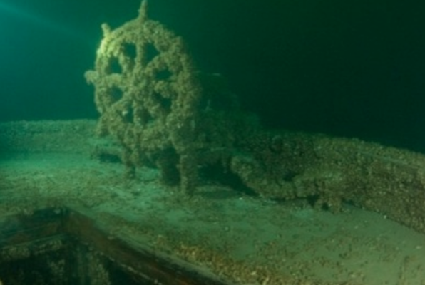 The Sunken Freighter